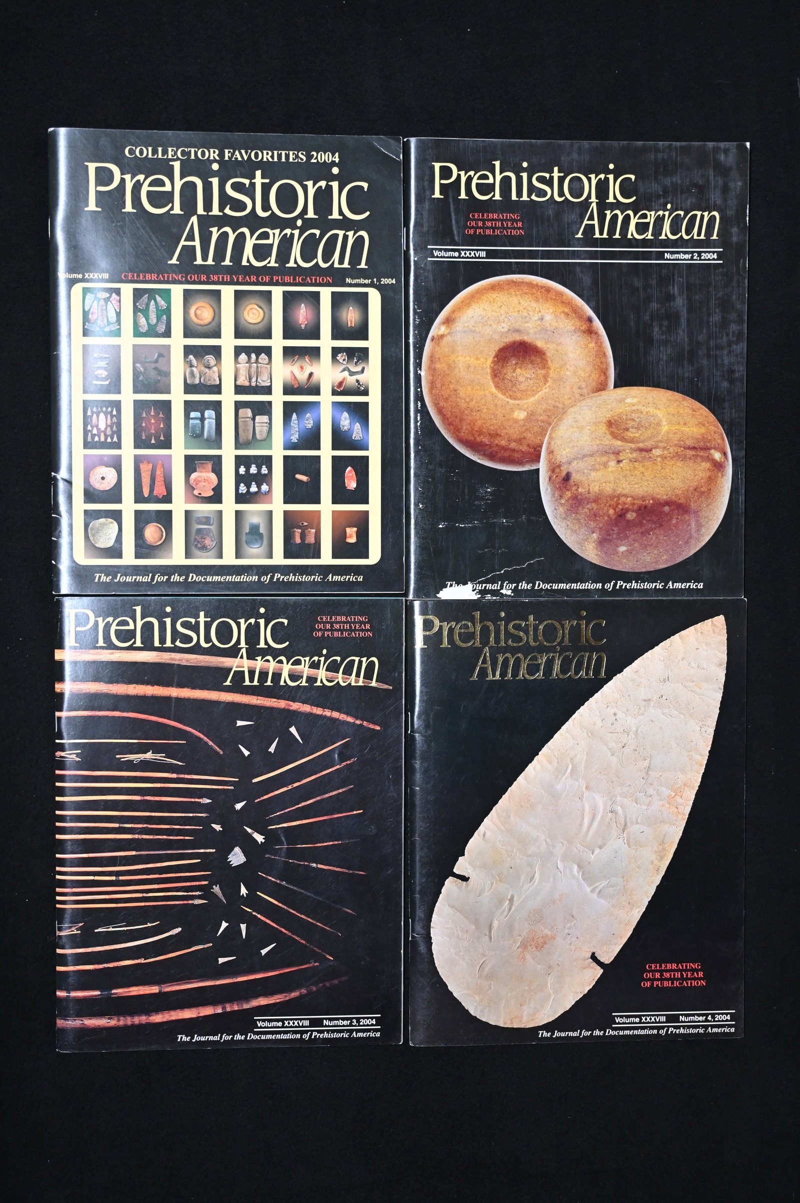 Prehistoric American 2004 Complete Year Set of 4 Volume 38 in great condition. (1 of 4)