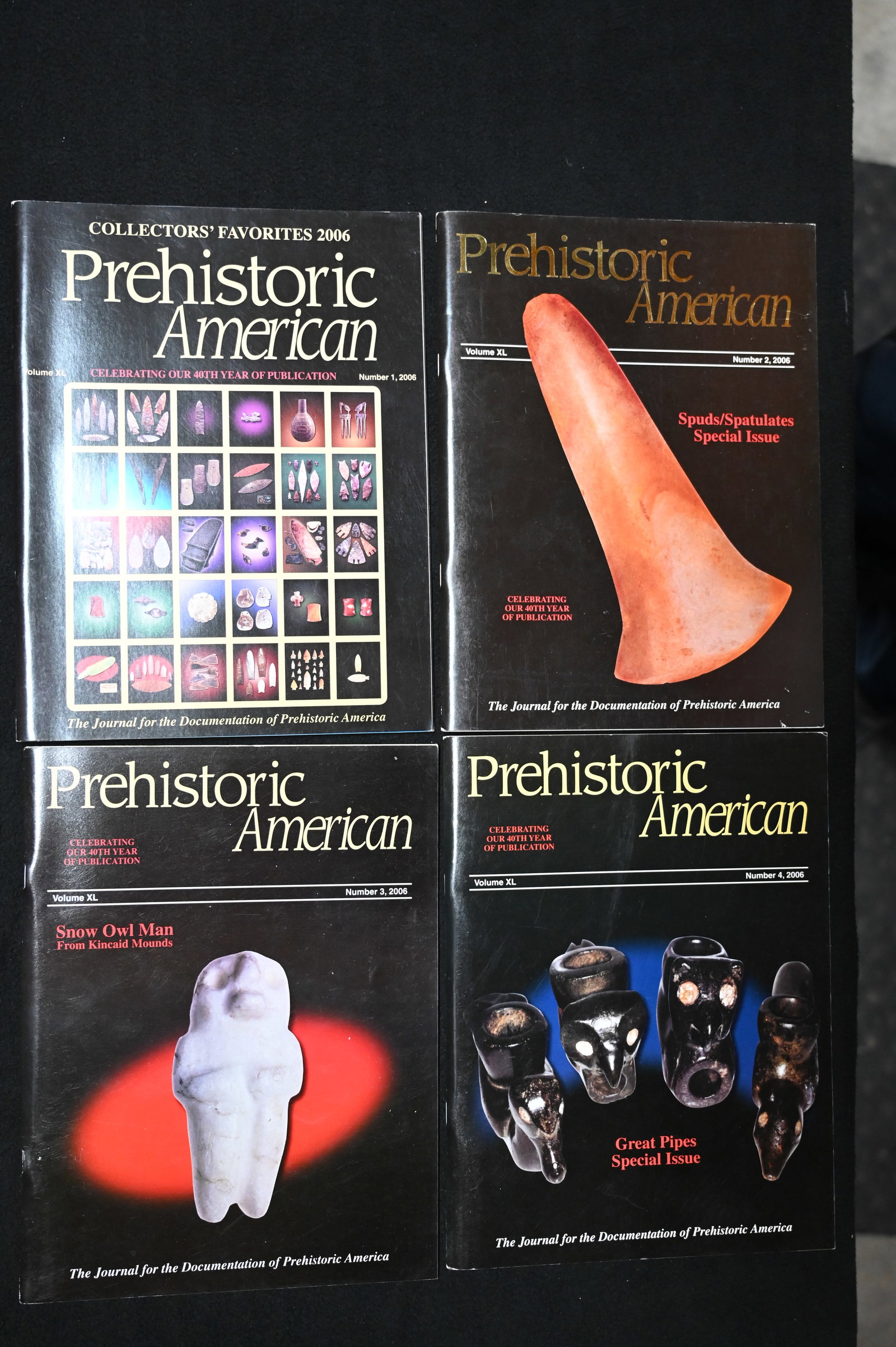 Prehistoric American 2006 Complete Year Set of 4 Volume 40 in great condition. (1 of 4)