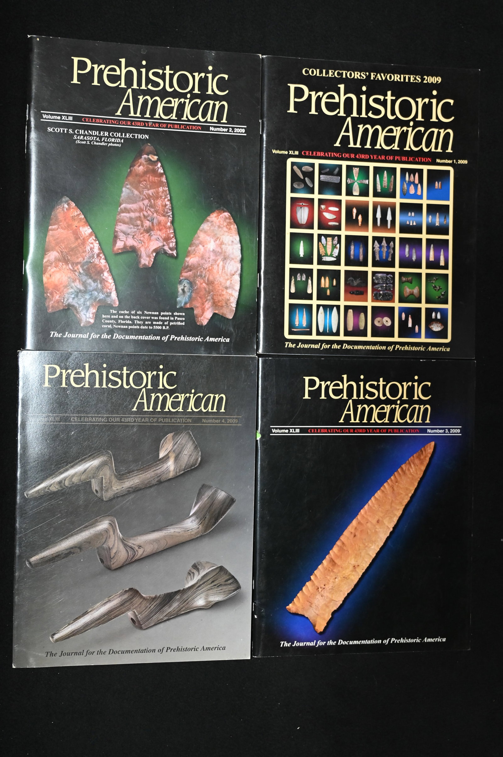 Prehistoric American 2009 Complete Year Set of 4 Volume 43 in great condition. (1 of 5)