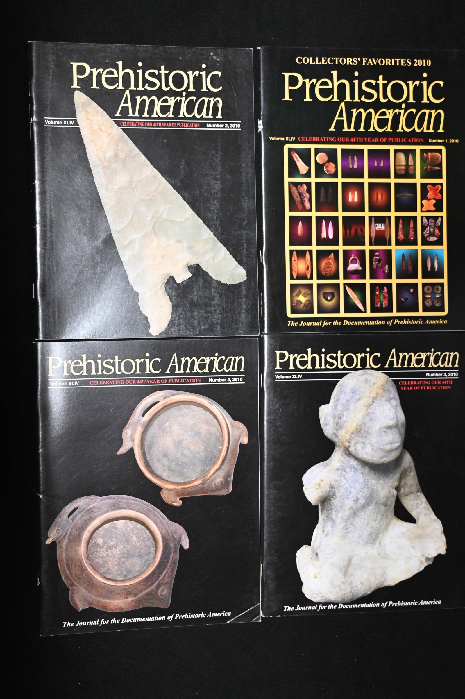 Prehistoric American 2010 Complete Year Set of 4 Volume 44 in great condition. (1 of 4)