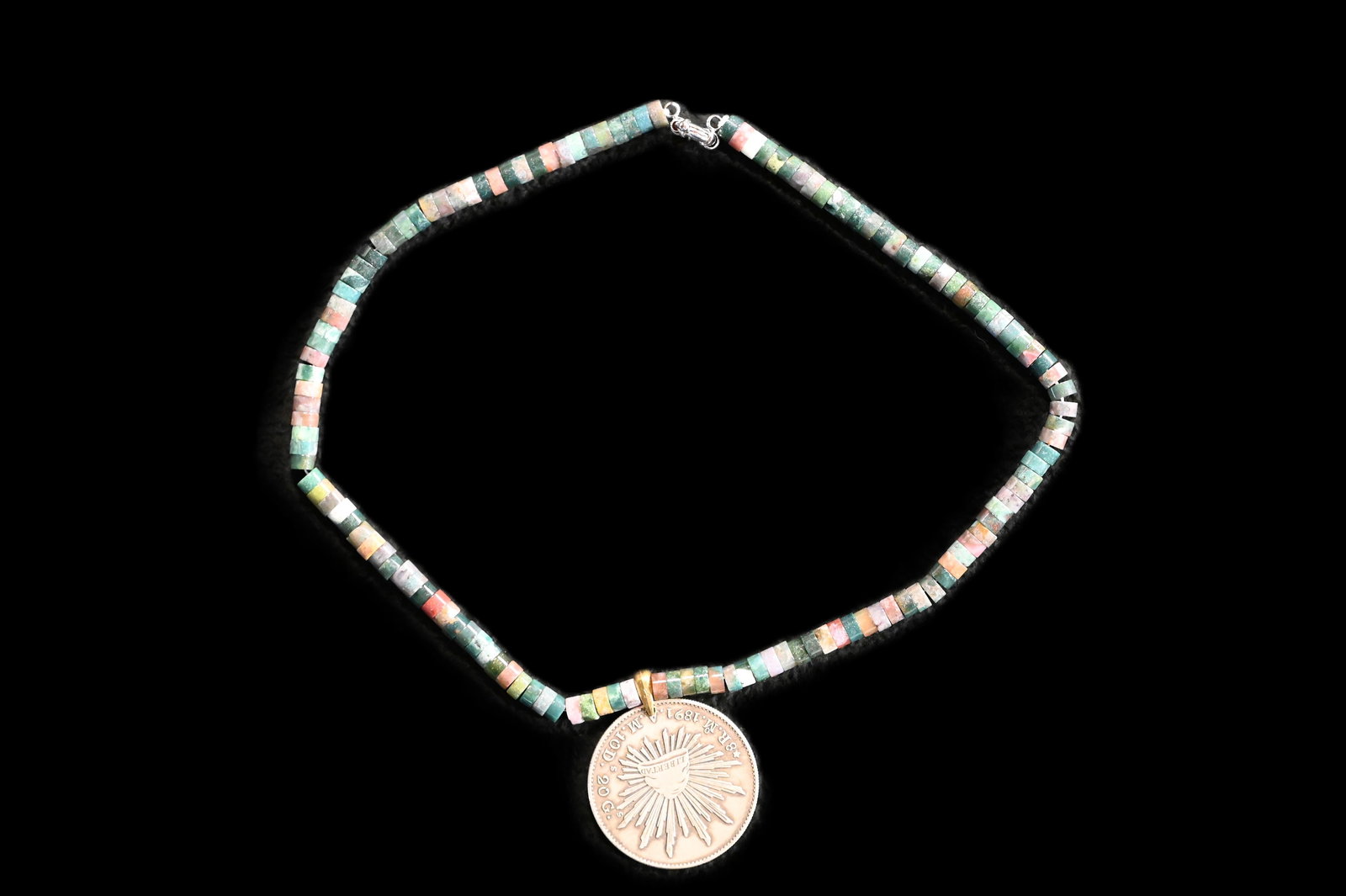 1891 Trade Dollar Necklace "Re-Strike": 1891 Trade Dollar Necklace "Re-Strike"