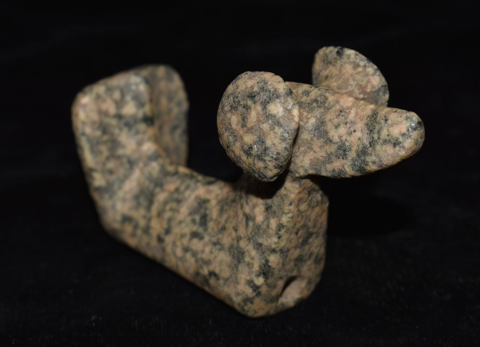 3 1/4" Granite Popeye Birdstone, Bill Howland, circa 1970s (1 of 13)