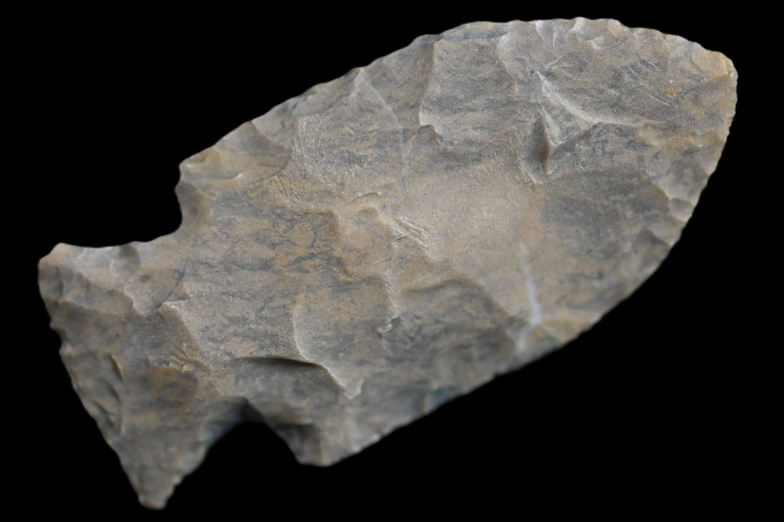 2 3/16" Jack's Reef Arrowhead Found in Indiana Ex: Phillip Potter Collection. (1 of 5)