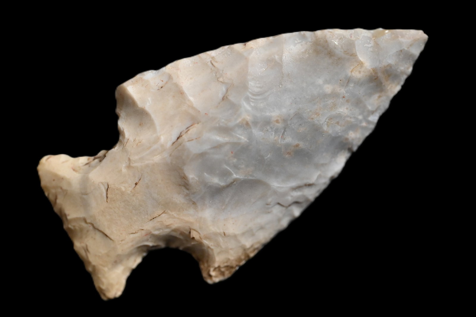 2 7/16" Motley Arrowhead Found in Indiana Ex: Phillip Potter Collection. (1 of 5)