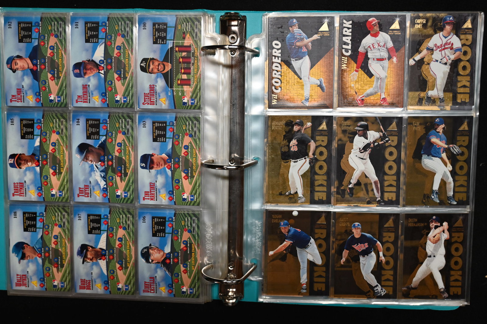 1995 Pinnacle Baseball Zenith Edition Complete Set. - 3