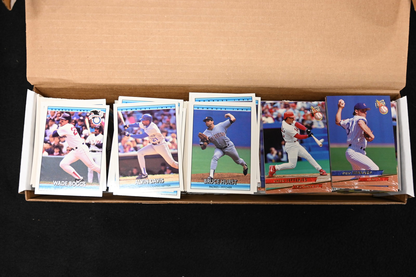 Box of Approx. 800 Baseball Cards 80's & 90's unsearched. (1 of 3)