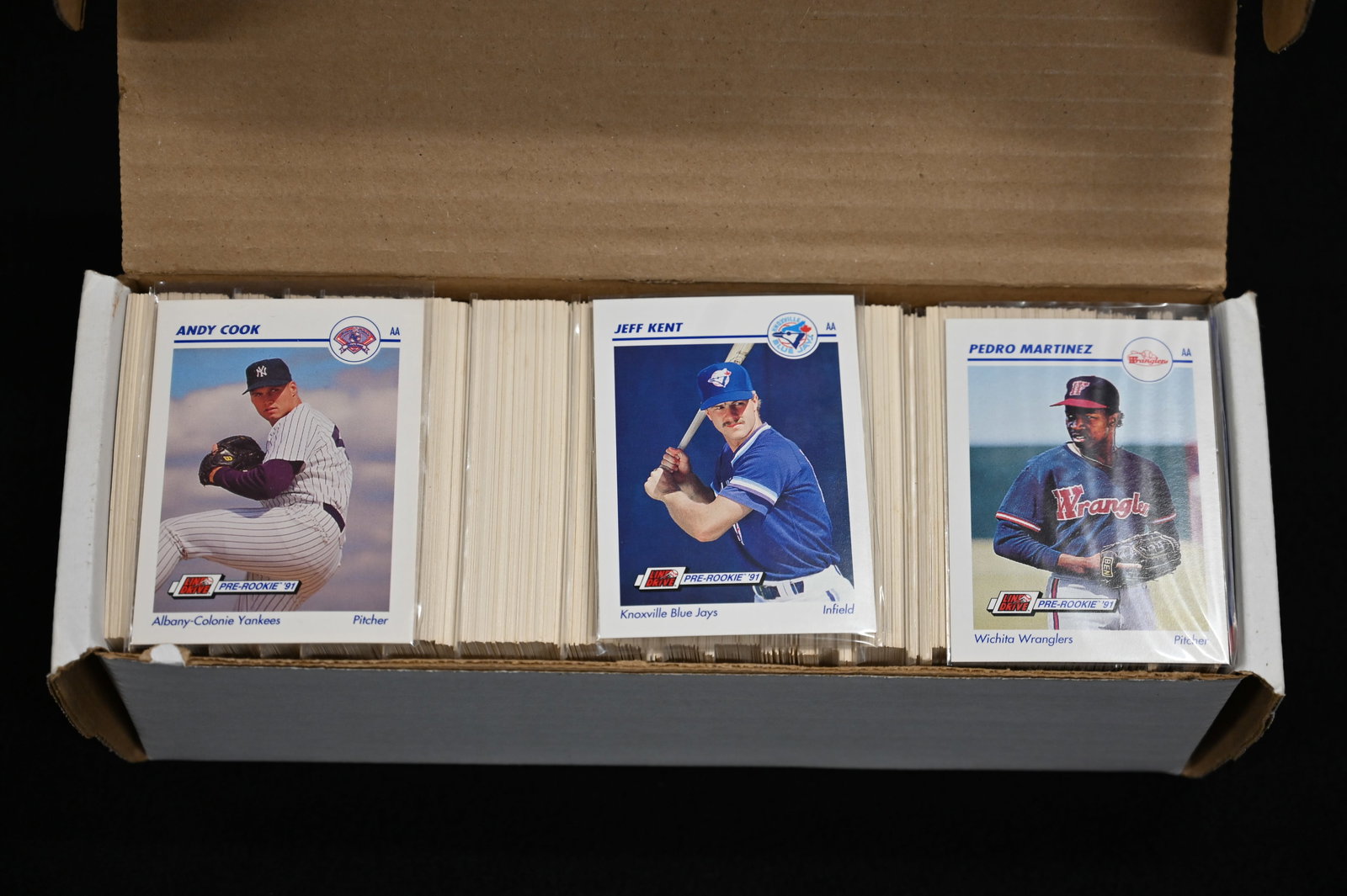 1991 Line Drive AA Minor League Baseball Cards Complete Set. (1 of 4)