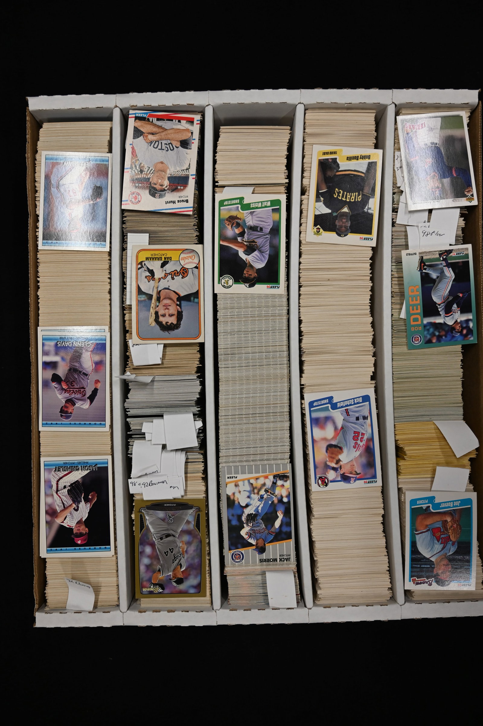 Approx. 5000 Baseball Cards 1980's-1990's. (1 of 5)