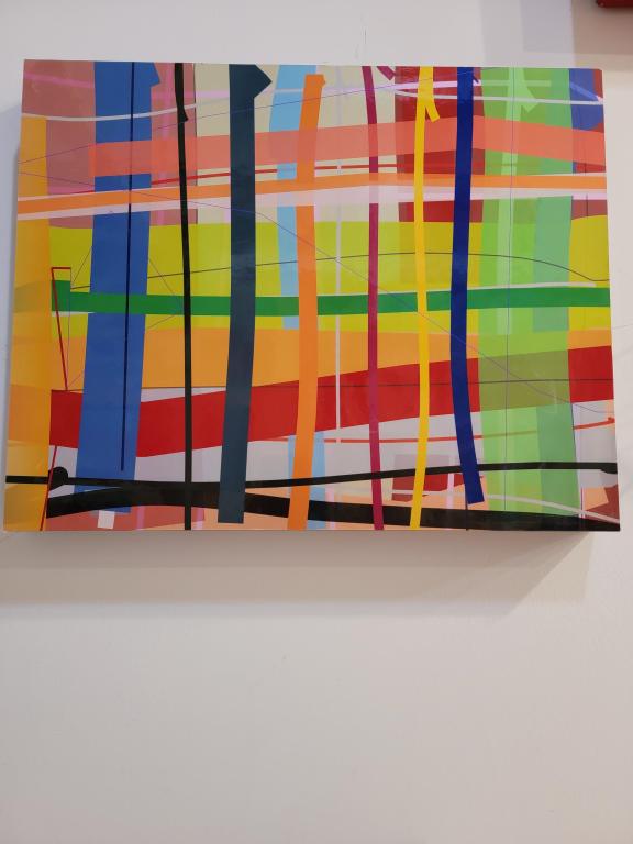 Digital print Untitled colorful geometric design (1 of 1)