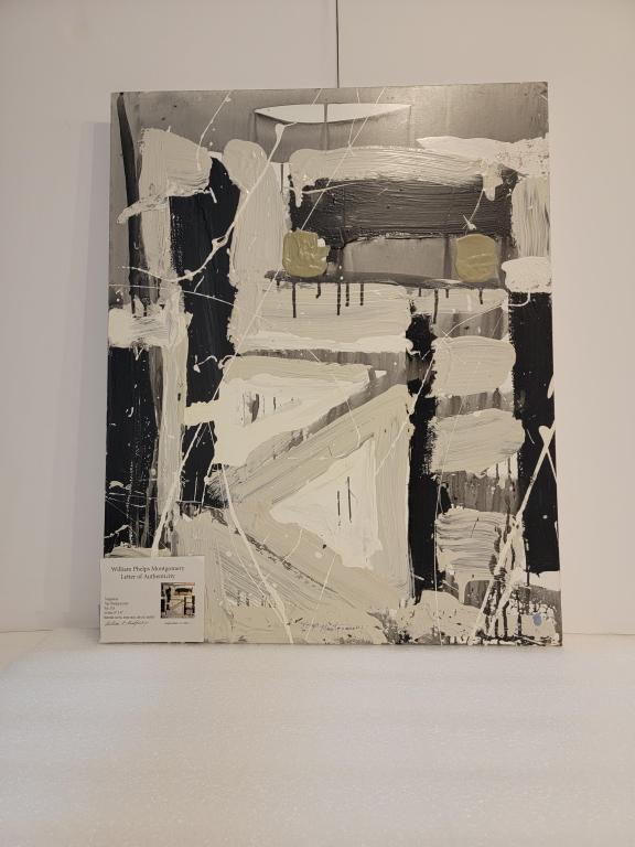 Triangulation: 2016 Painting on biard: (1 of 1)