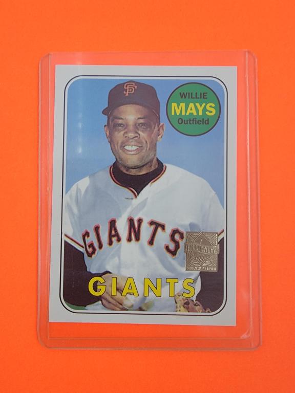 Willie Mays. Willie Mays 1969 Topps Baseball MLB HOF #190 Giants Vintage. Excellent Condition (1 of 2)