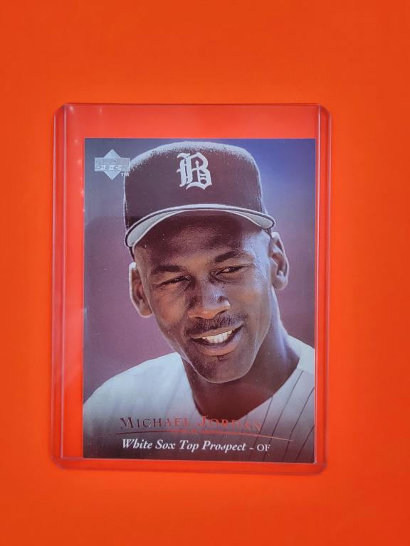 Michael Jordan. 1994 Upper Deck White Sox Top Prospect Michael Jordan #45 B (1 of 2)