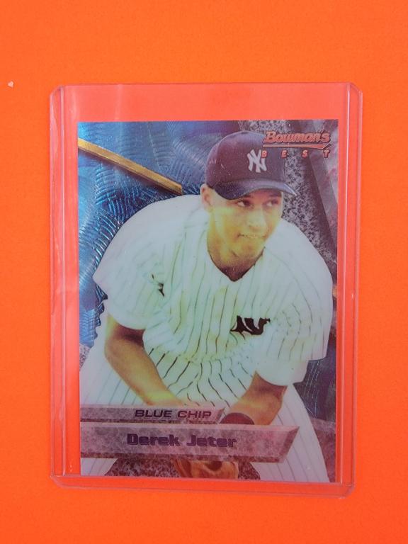 Derek Jeter. 1994 Bowman's Best Blue Chip Derek Jeter? RC #2 - New York Yankees. Ex Condition (1 of 2)