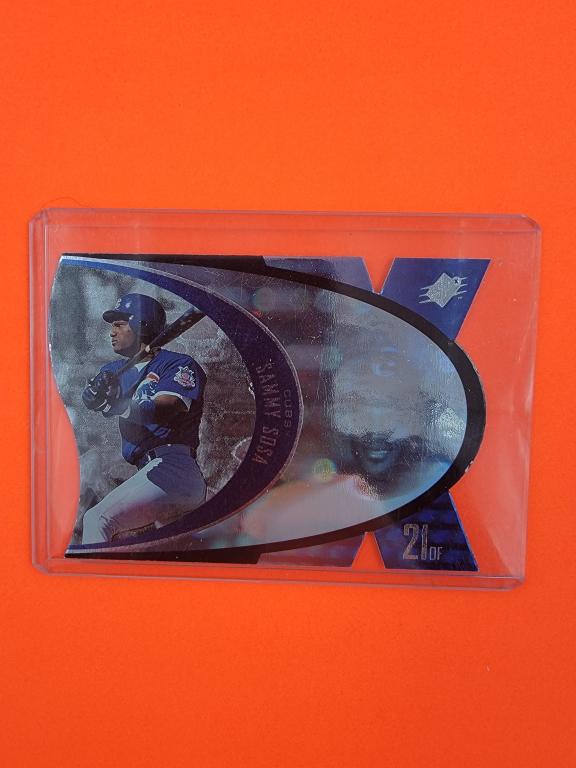 Sammy Sosa. 1997 SPX STEEL # SPX16 SAMMY SOSA , CHICGO CUBS. N/M (1 of 2)