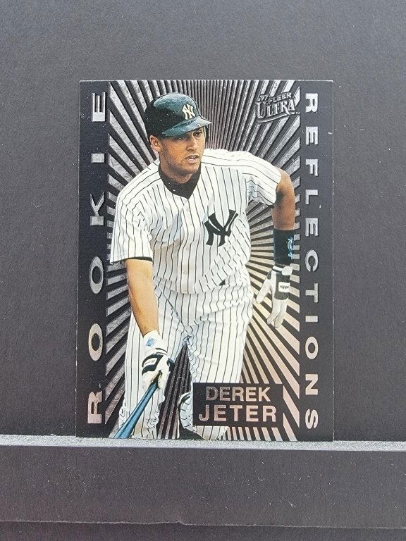 Derek Jeter 1997 Fleer Ultra Rookie Card (1 of 2)