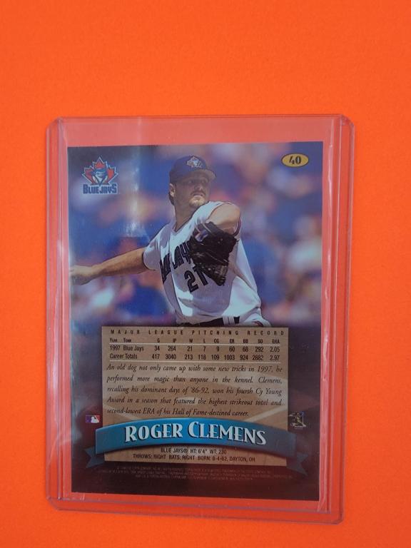 Roger Clemens. - 2