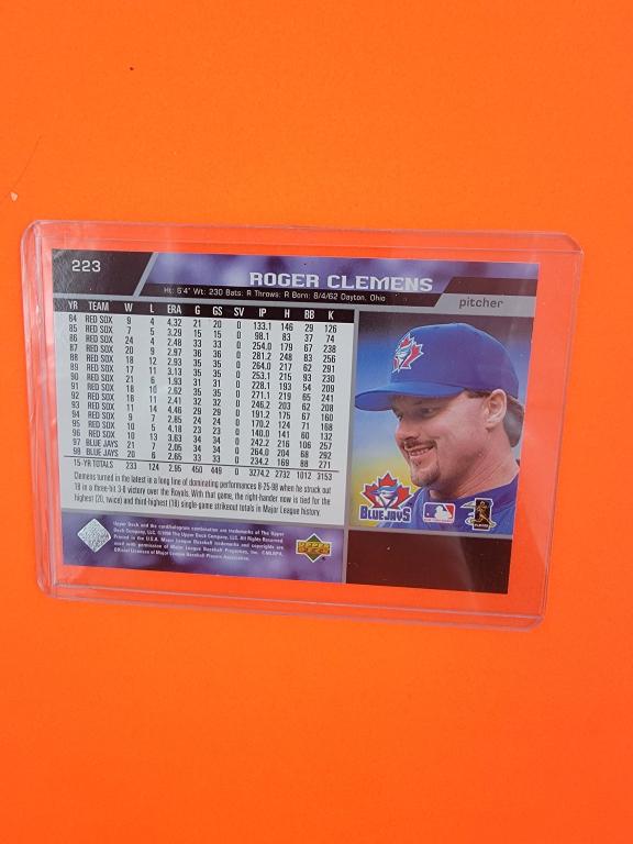 Roger Clemens. - 2