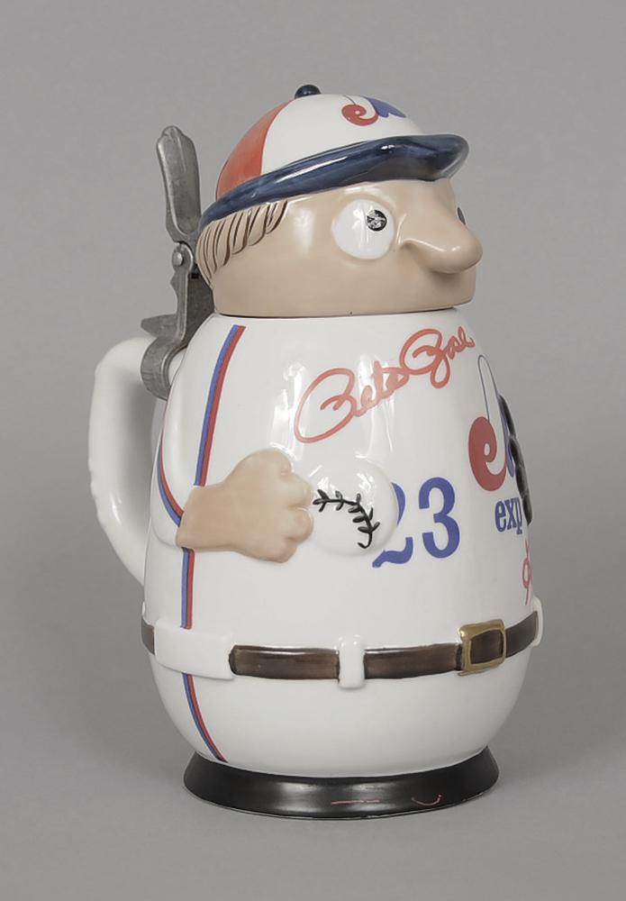 Montreal Expos Baseball Stein with Signatures (1 of 4)