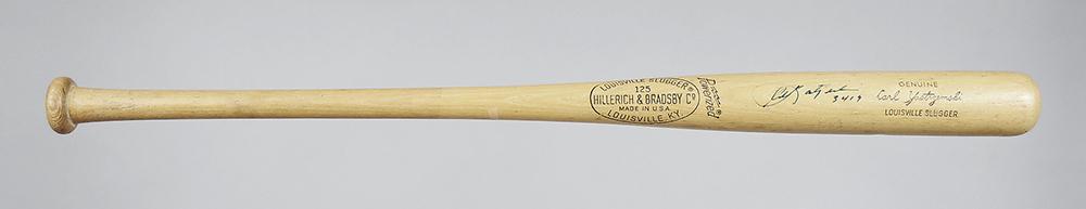 Carl Yastrzemski Signed Baseball Bat (1 of 3)