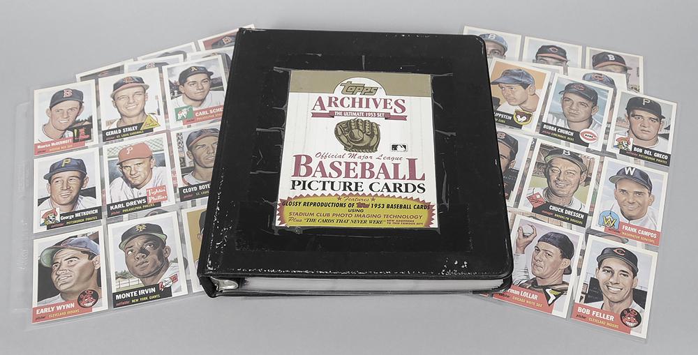 Topps Archives The Ultimate 1953 Baseball Card Set (1 of 3)