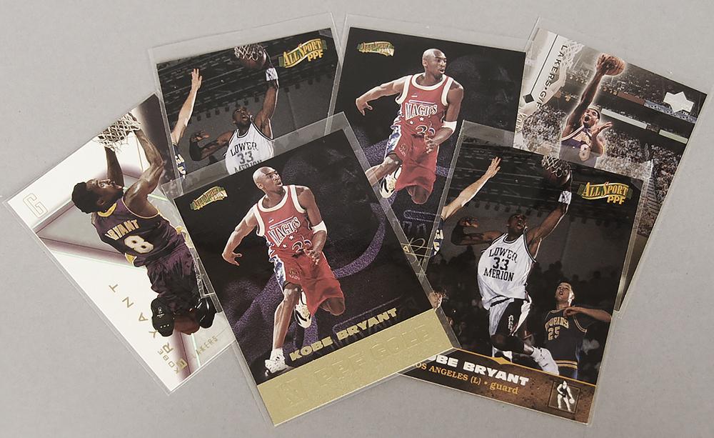 Assorted Kobe Bryant Basketball Cards (1 of 9)