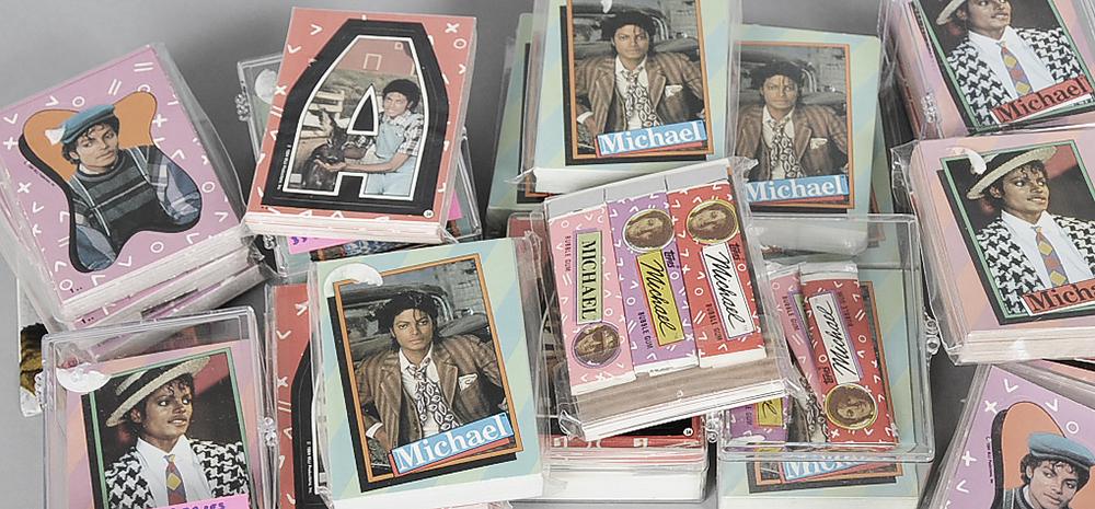 1984 Michael Jackson Trading Cards and Stickers (1 of 2)