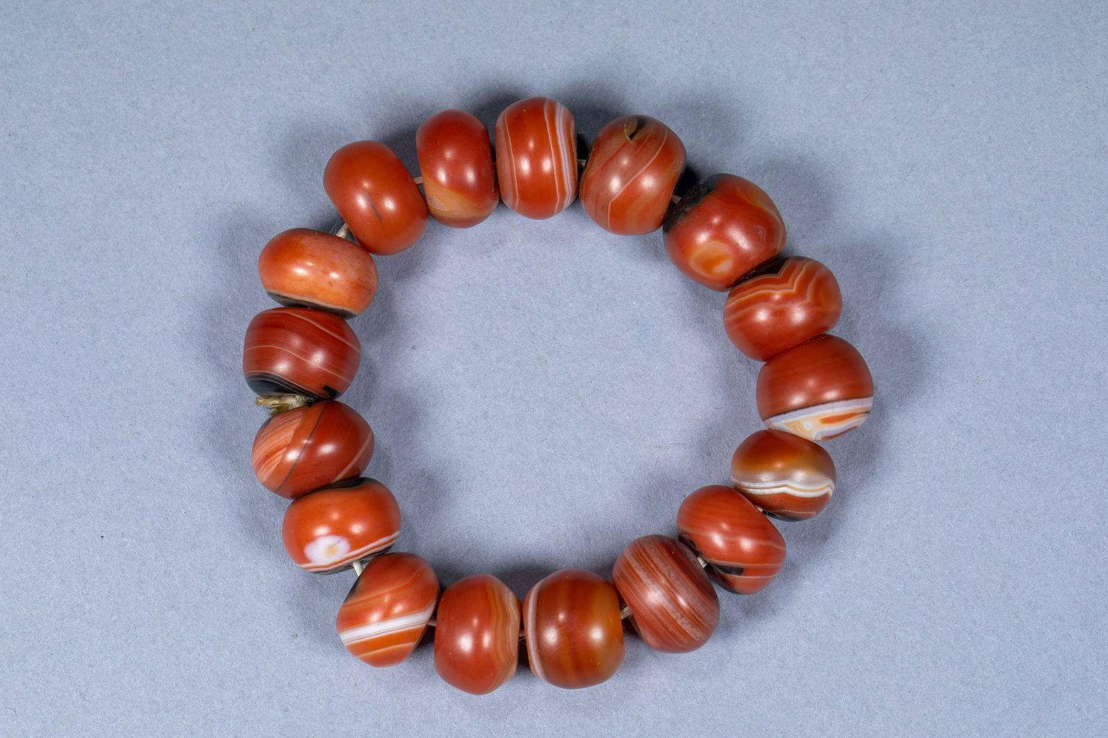 ancient chinese agate bracelet (1 of 7)