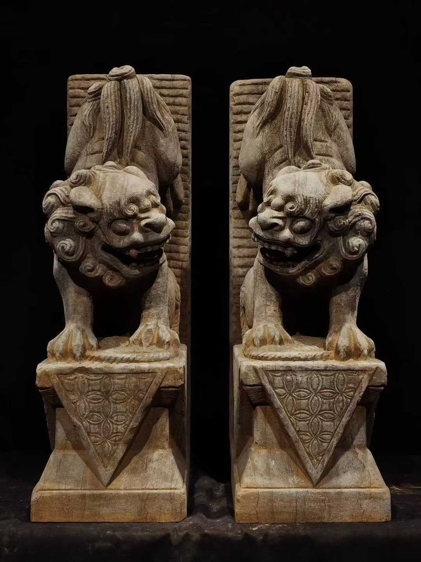 Blue Stone Mythical Beast Doorstop (1 of 9)