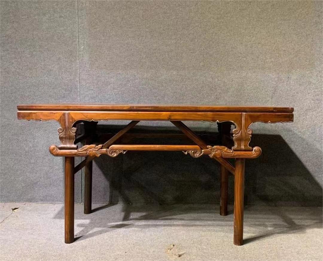 Rosewood folding table: Rosewood folding tableLength: 156cm, width: 60cm, height: 82cm