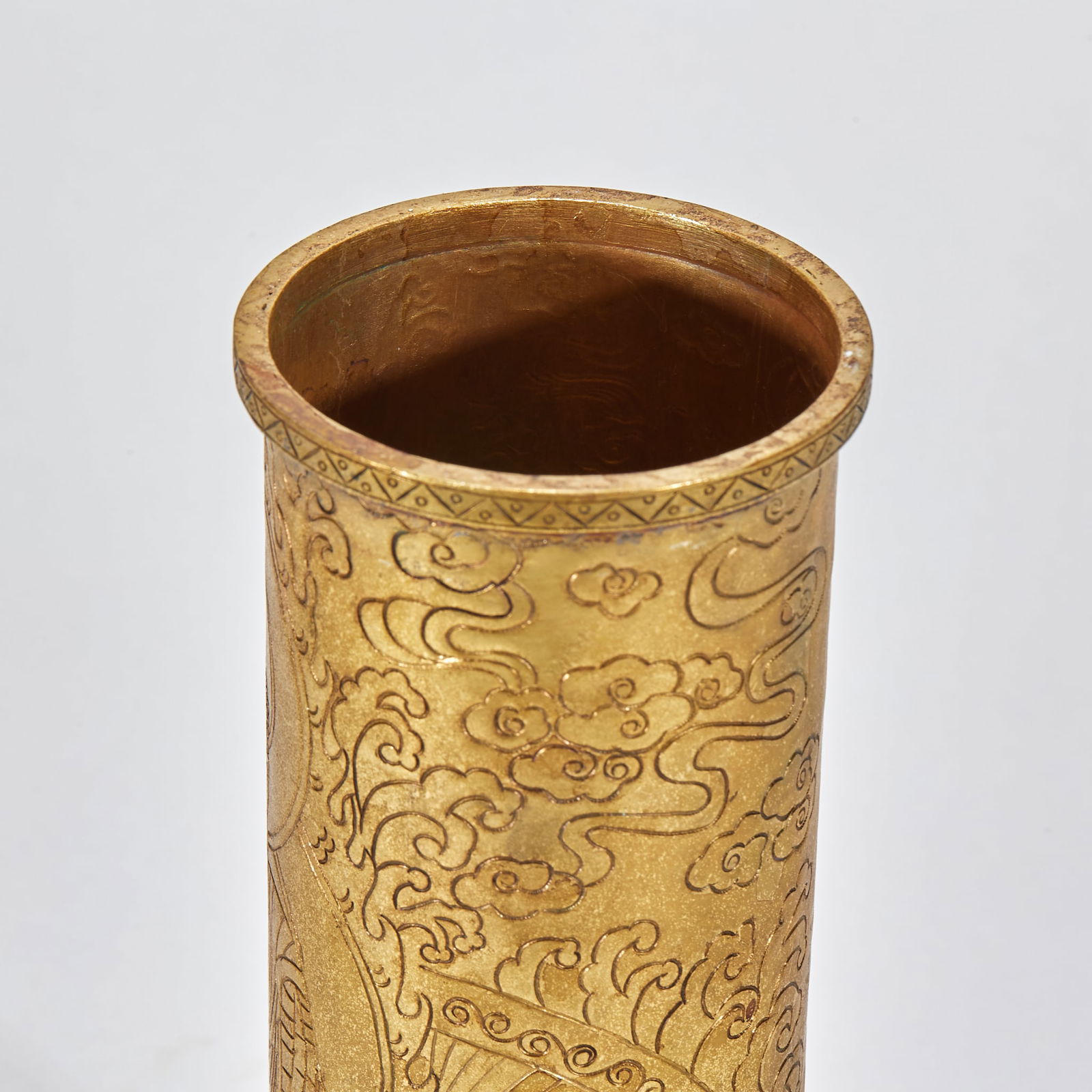 Gilt-Bronze Buddhist Scriptures - 6