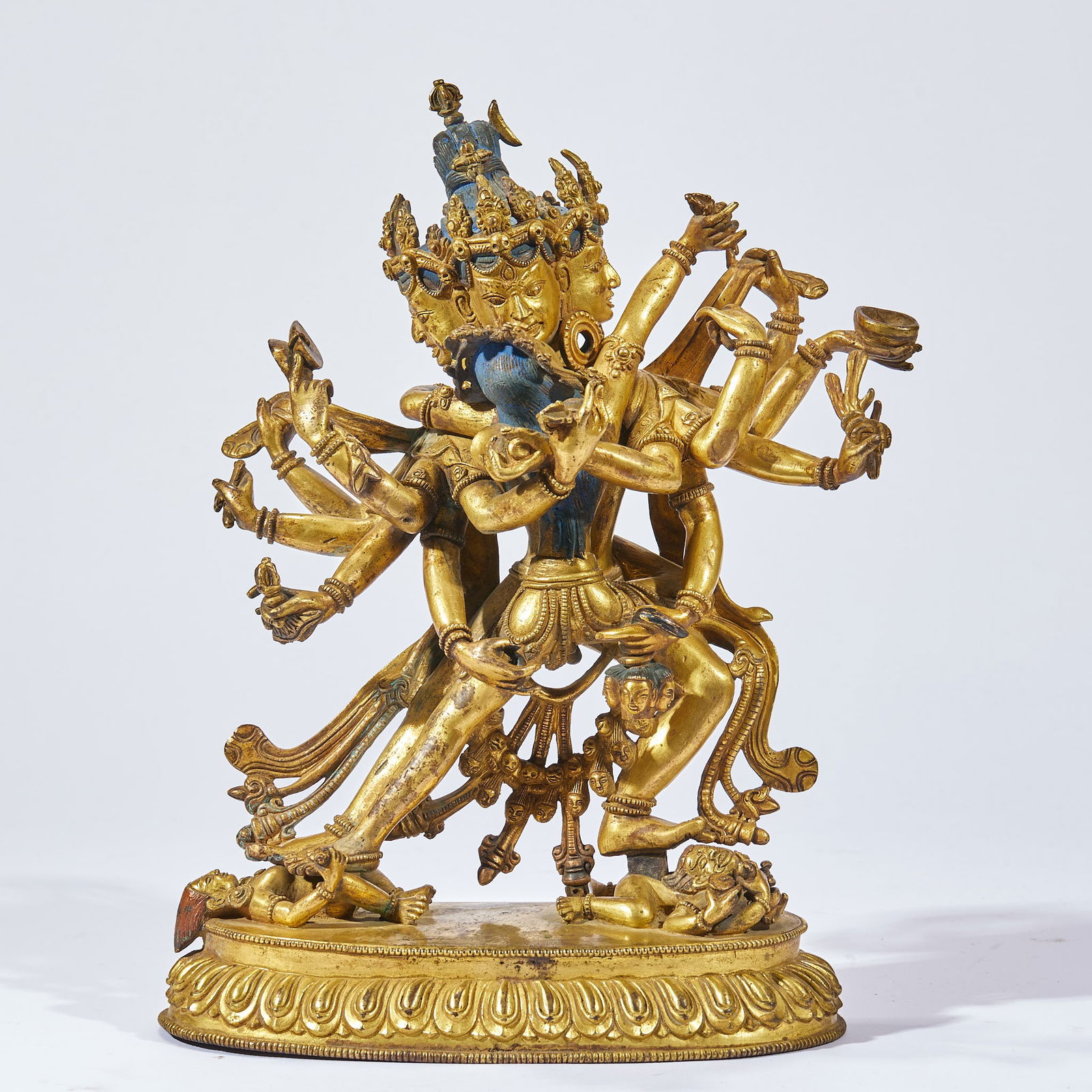 Gilt-Bronze Chakrasamvara Statue (1 of 11)