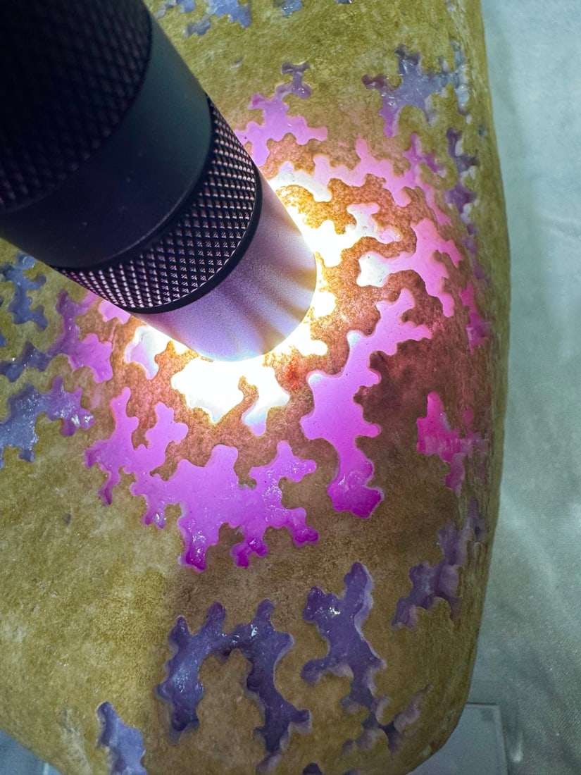 Violet Jadeite Rough Stone - 9