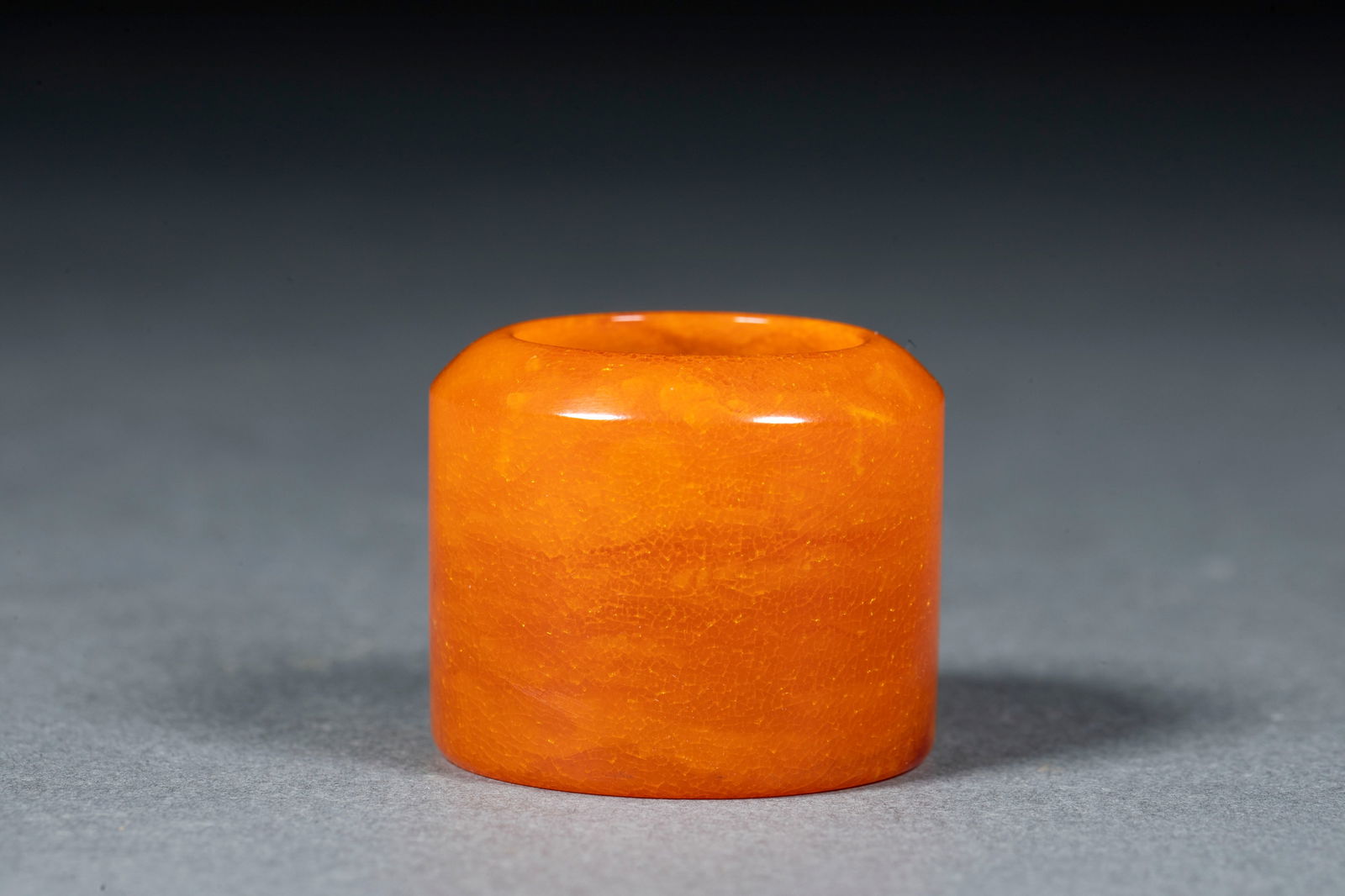 Amber Thumb Ring - 4