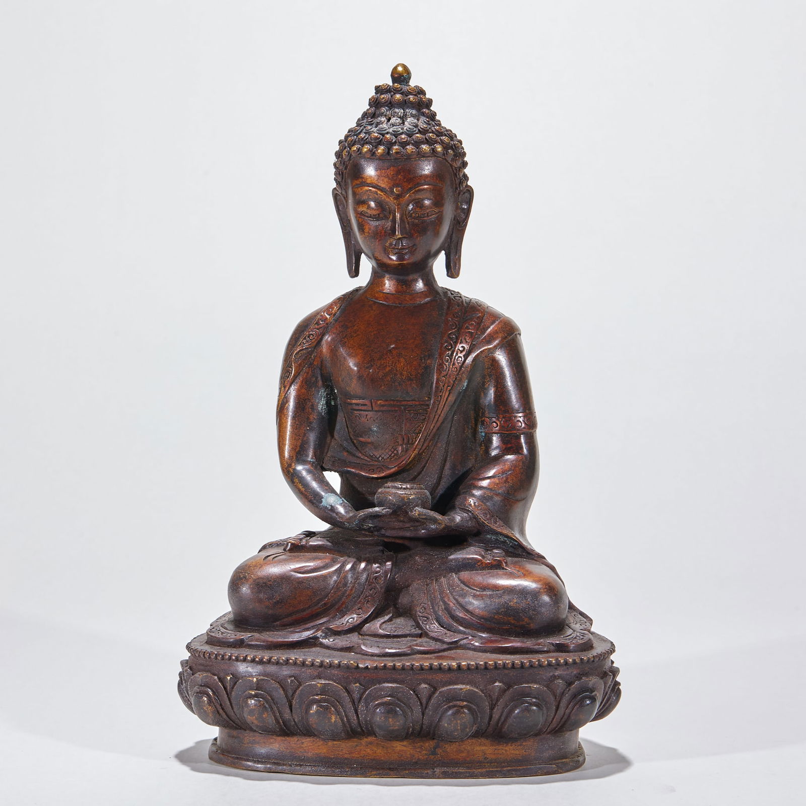 Bronze Statue of Amitayus (Longevity Buddha) (1 of 7)