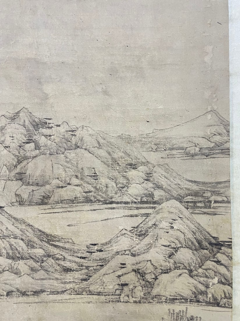 Ni Zan, Landscape Hanging Scroll - 10