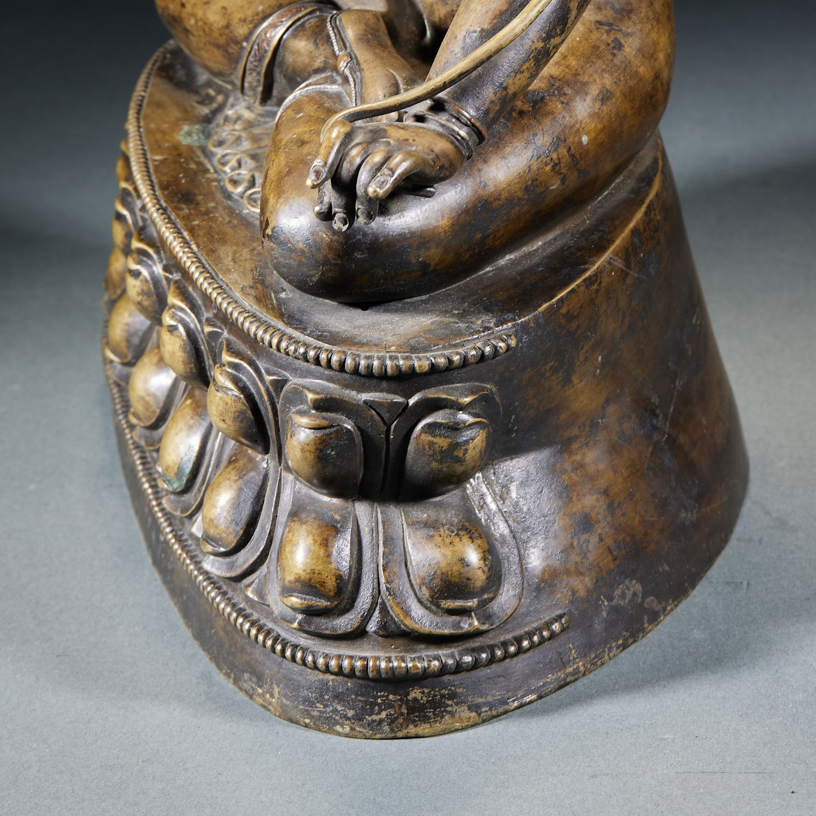 Vajrasattva Buddha statue, alloy bronze - 6