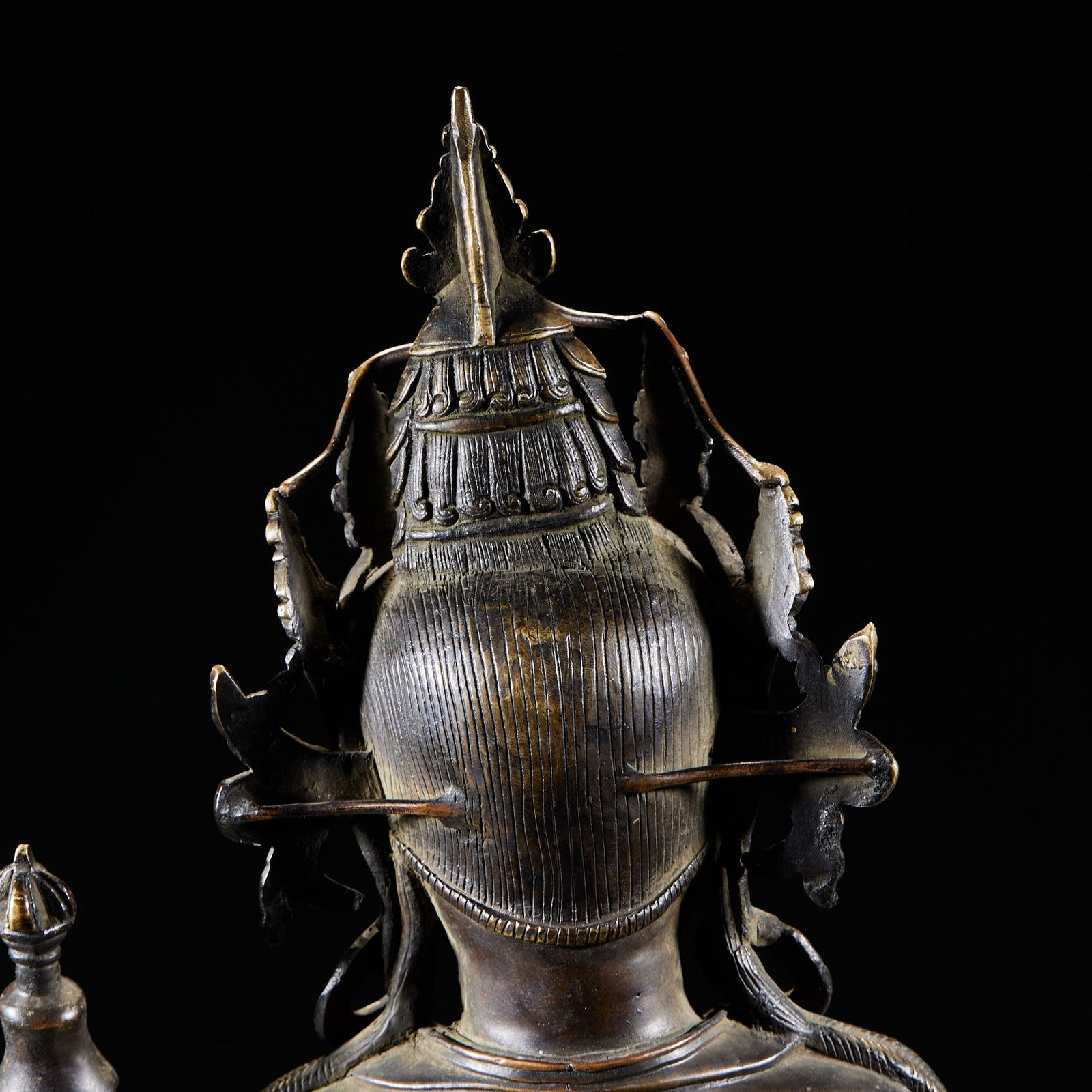 Vajrasattva Buddha statue, alloy bronze - 8