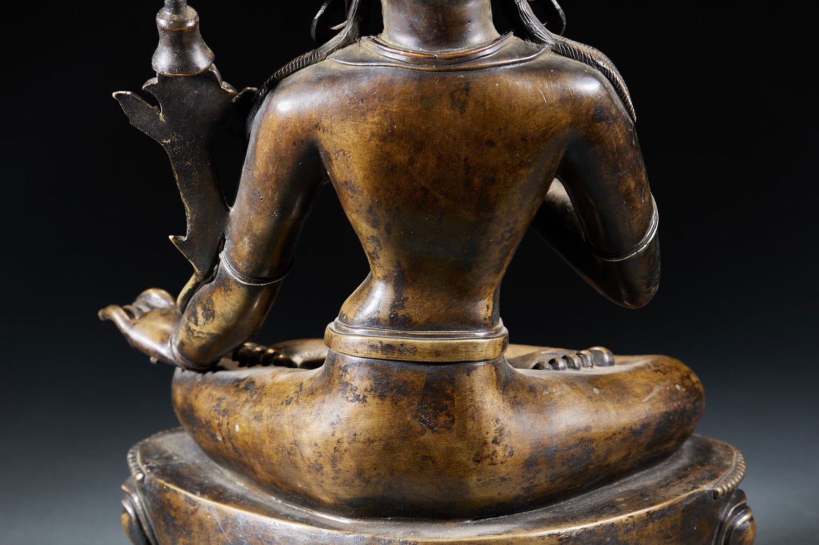Vajrasattva Buddha statue, alloy bronze - 9