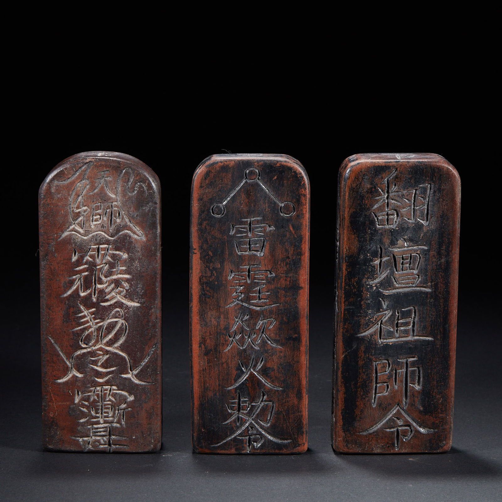 Three Command Tally Tablets, Thunder-Struck Wood - 6