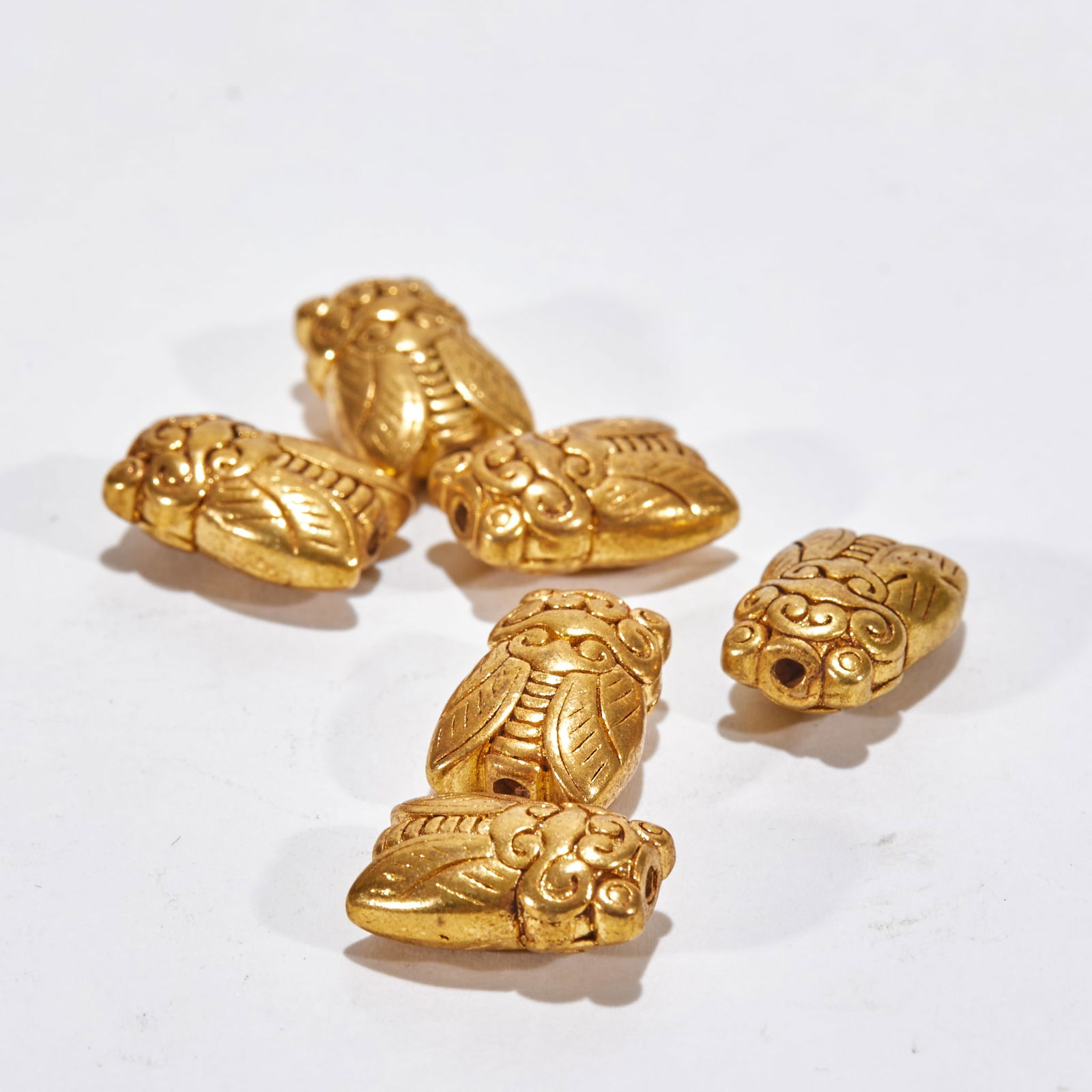 Cicada-shaped Spacer Bead - 6