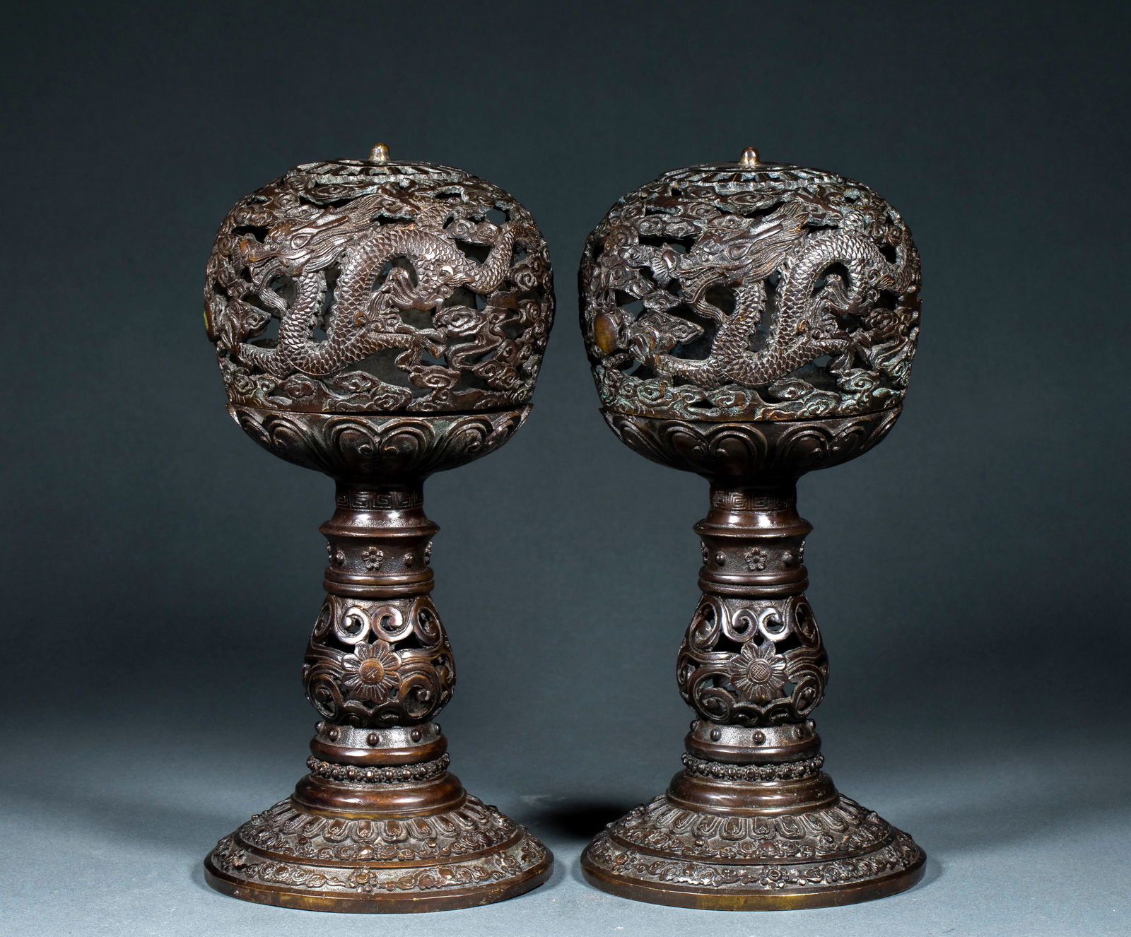 Bronze Incense Burner, Pre-Ming Dynasty (1 of 13)