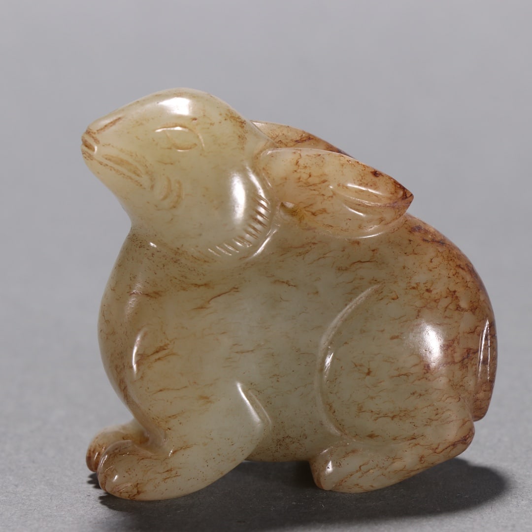 Jade Hare, Hetian Jade, Ming Dynasty - 2