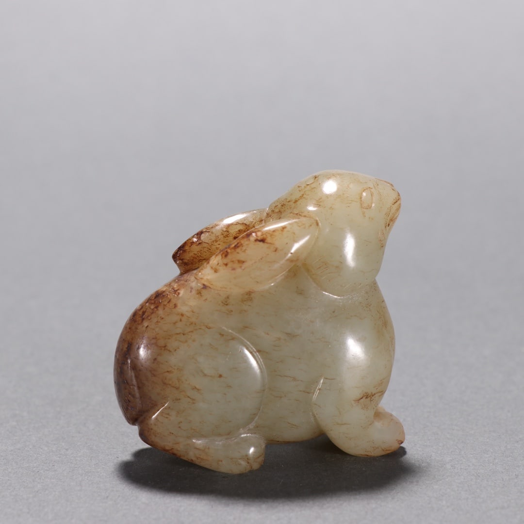 Jade Hare, Hetian Jade, Ming Dynasty - 4