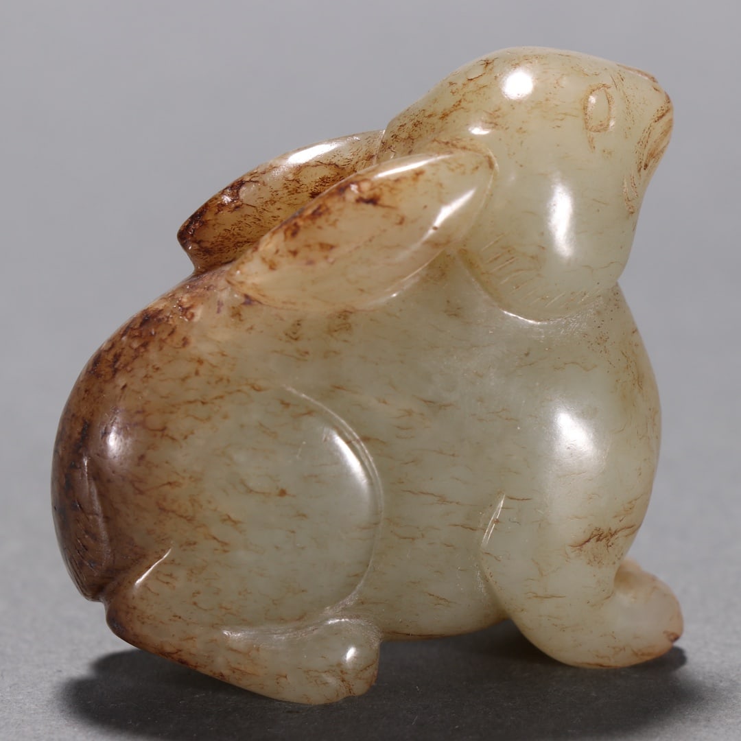 Jade Hare, Hetian Jade, Ming Dynasty - 5