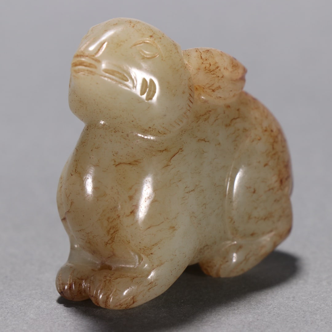 Jade Hare, Hetian Jade, Ming Dynasty - 7