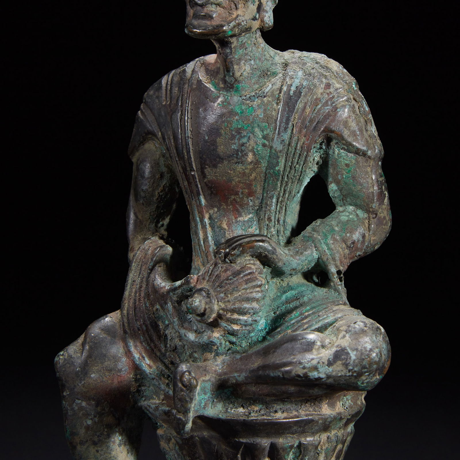 Bronze Arhat, Pre-Ming Dynasty - 3