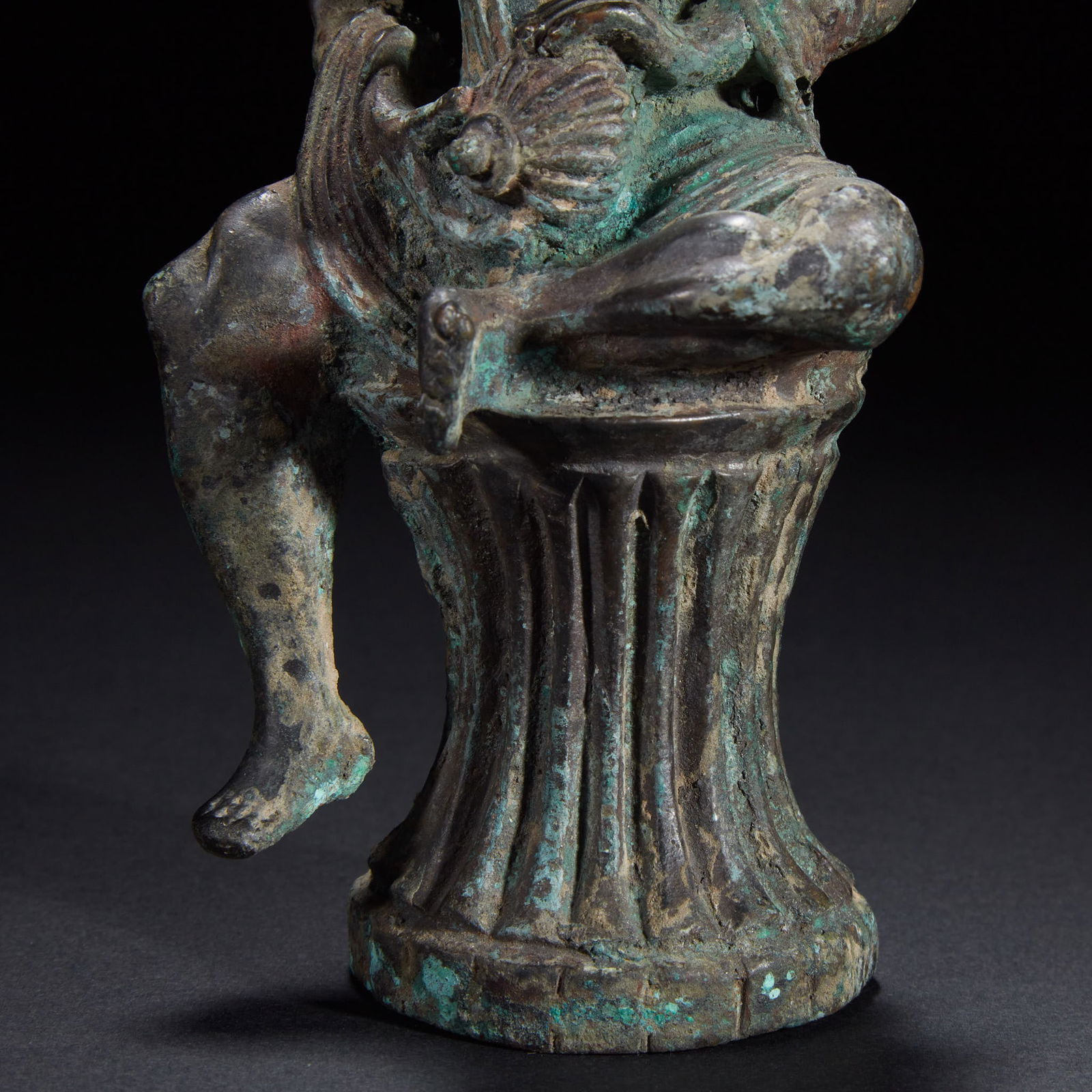 Bronze Arhat, Pre-Ming Dynasty - 4