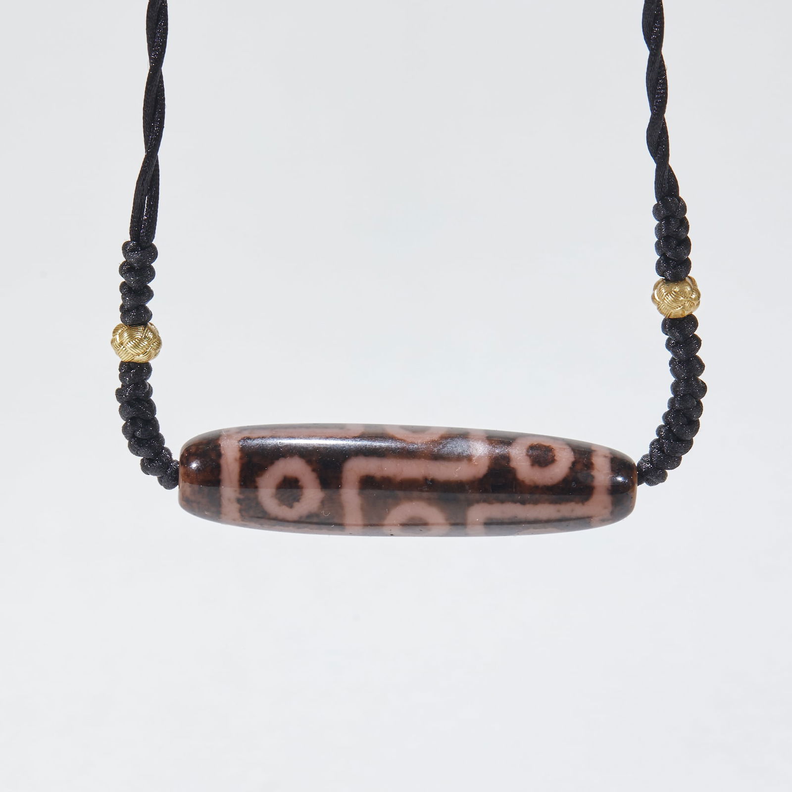 Nine-Eyed Dzi Bead, Agate - 2