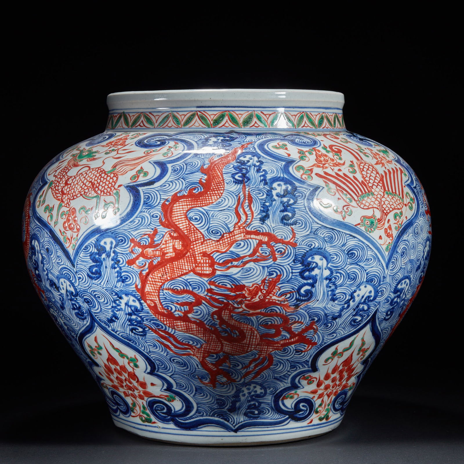 Jar with Dragon Pattern, Pre-Ming Dynasty - 4