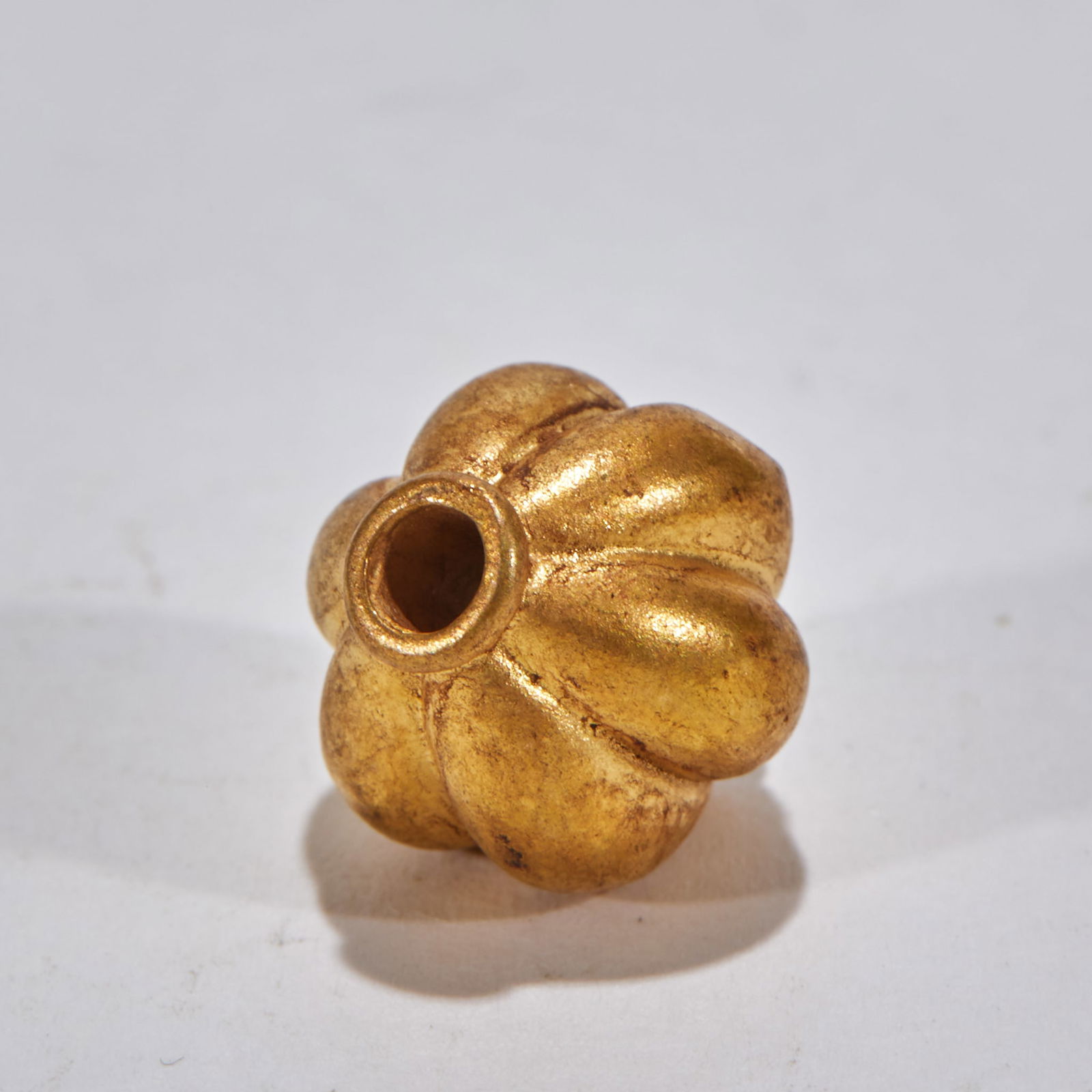 Melon-ribbed Spacer Bead - 2